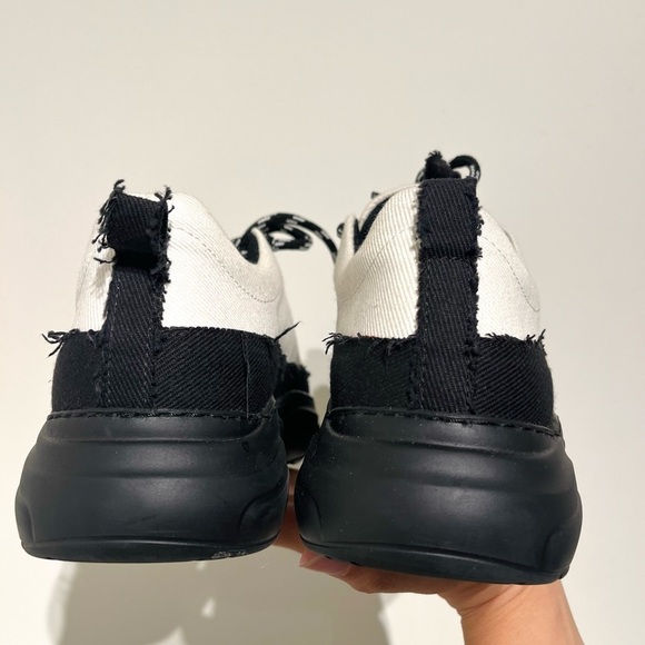 Phileo Paris Satellite Low-top Sneakers in Black and White Size 37 - Picture 3 of 8